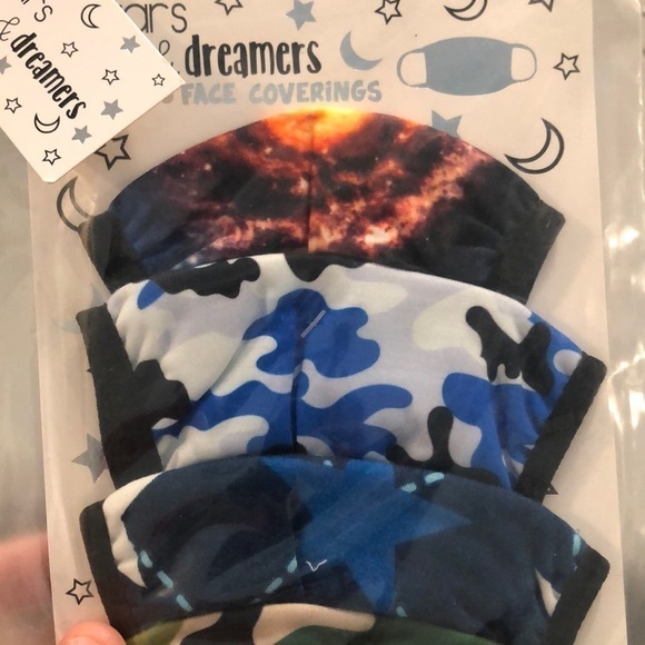 Stars and dreamers New! 5 pack face masks - Picture 2 of 7